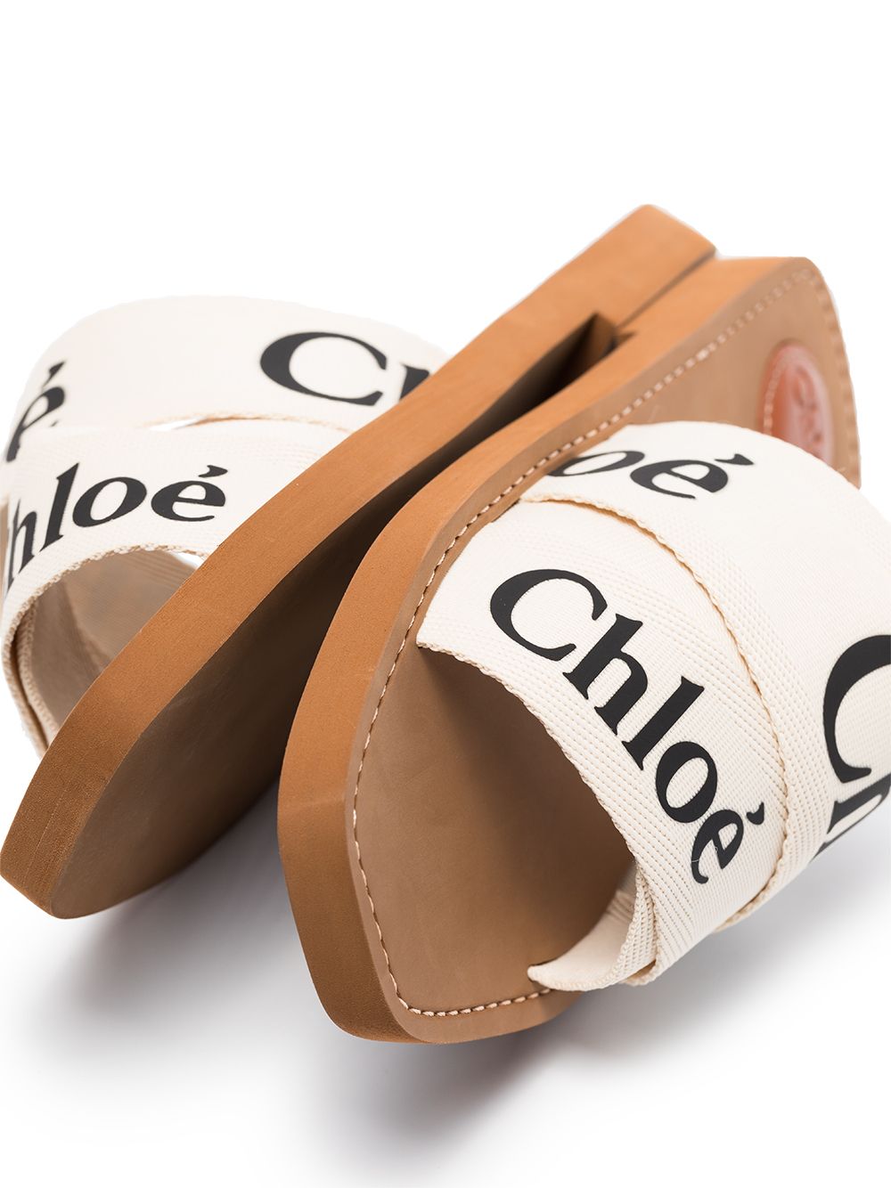 Плоски чехли Chloè Chloé Woody