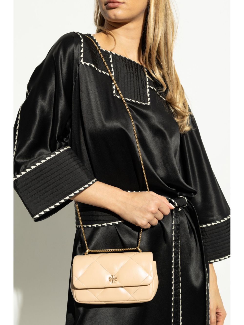 Мини чанта през рамо Tory Burch Kira
