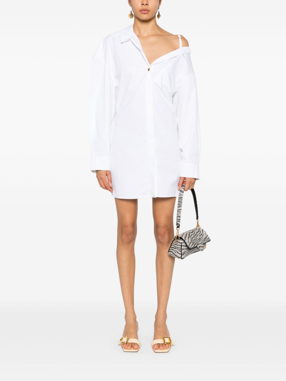 Рокли JACQUEMUS бели
