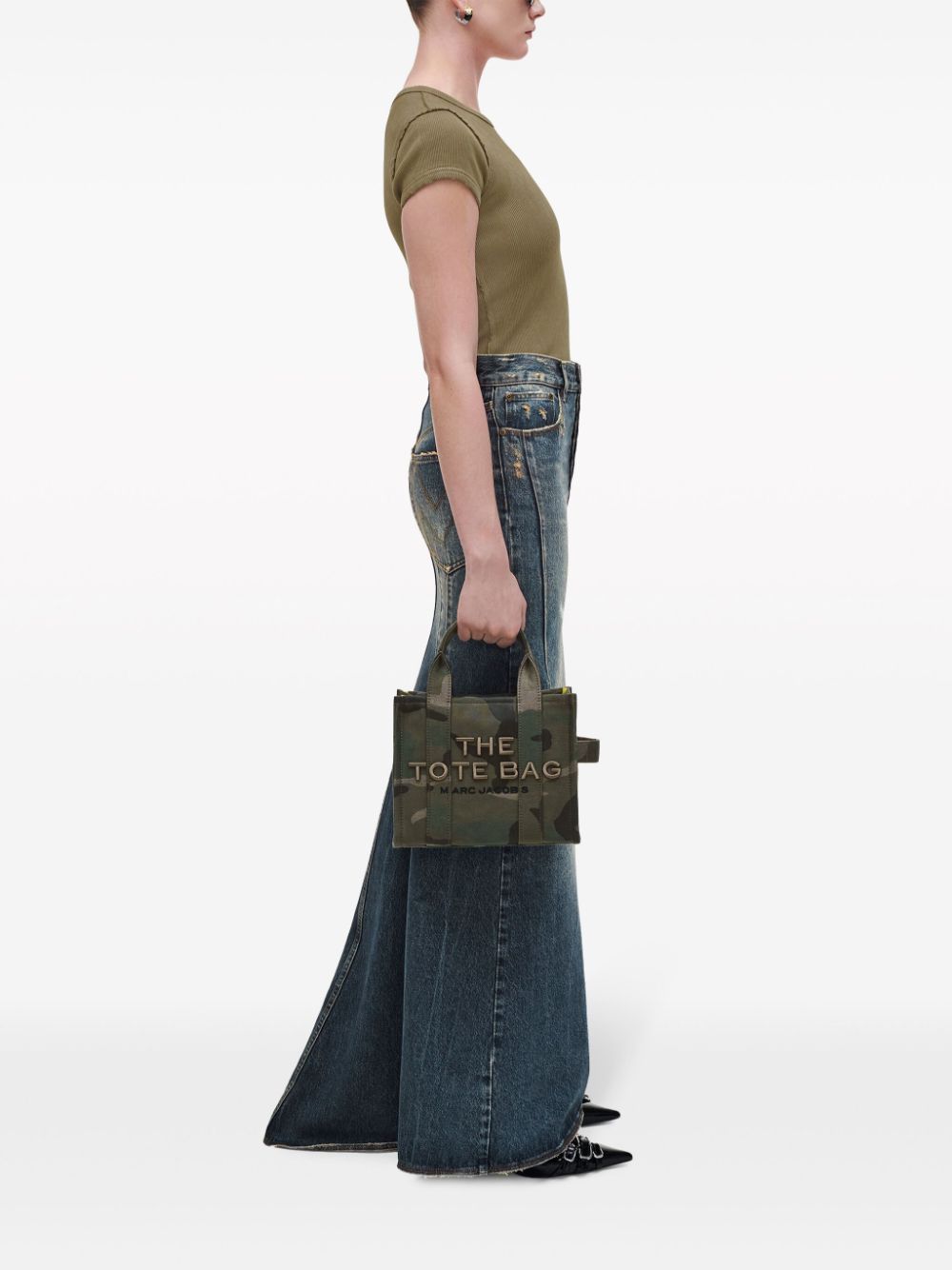 Чанта тип „тоут“ с камуфлажен жакард от Marc Jacobs