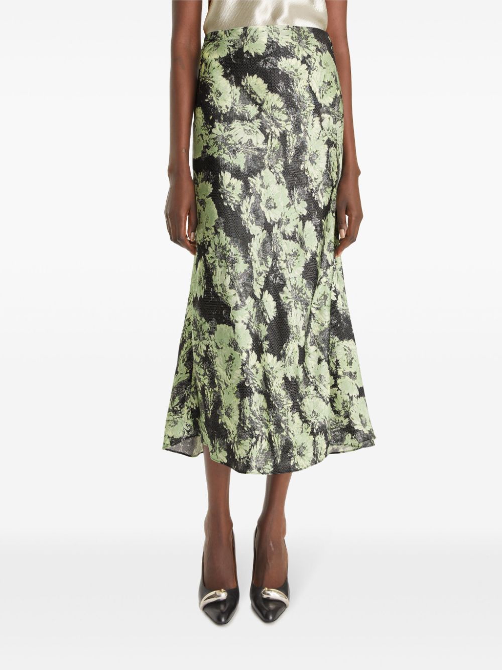 Зелени поли на Tory Burch