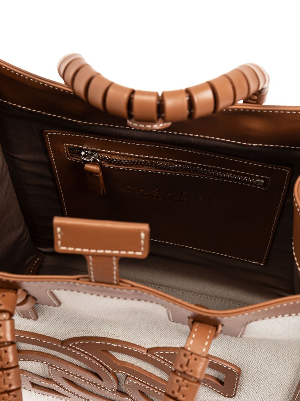 Чанта Casadei Tote с лого