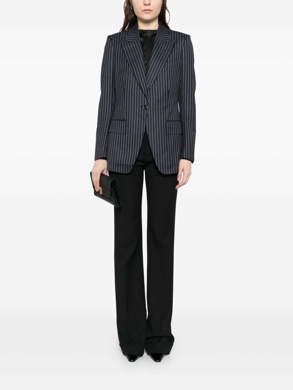 Едноредно сако Tom Ford Pinstripe