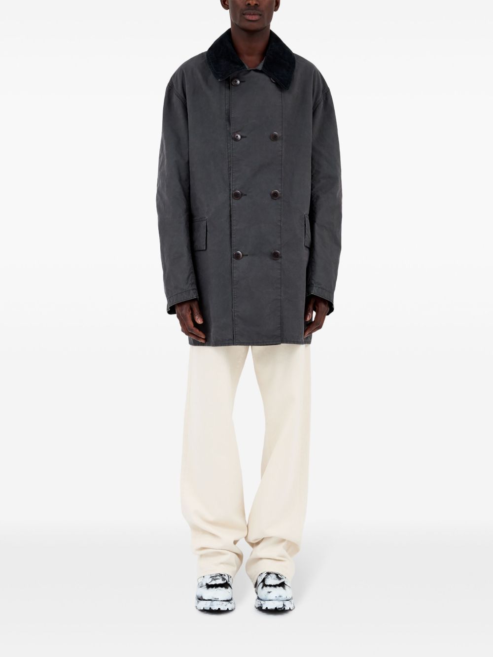 Памучно яке с двойно закопчаване Maison Margiela