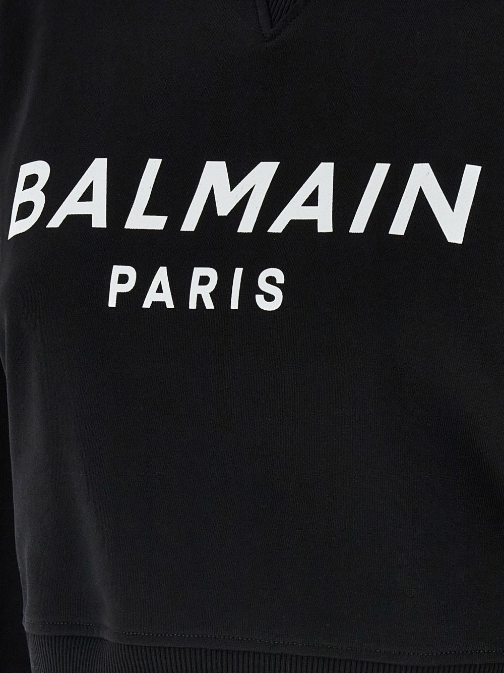Памучен суитшърт с лого на Balmain
