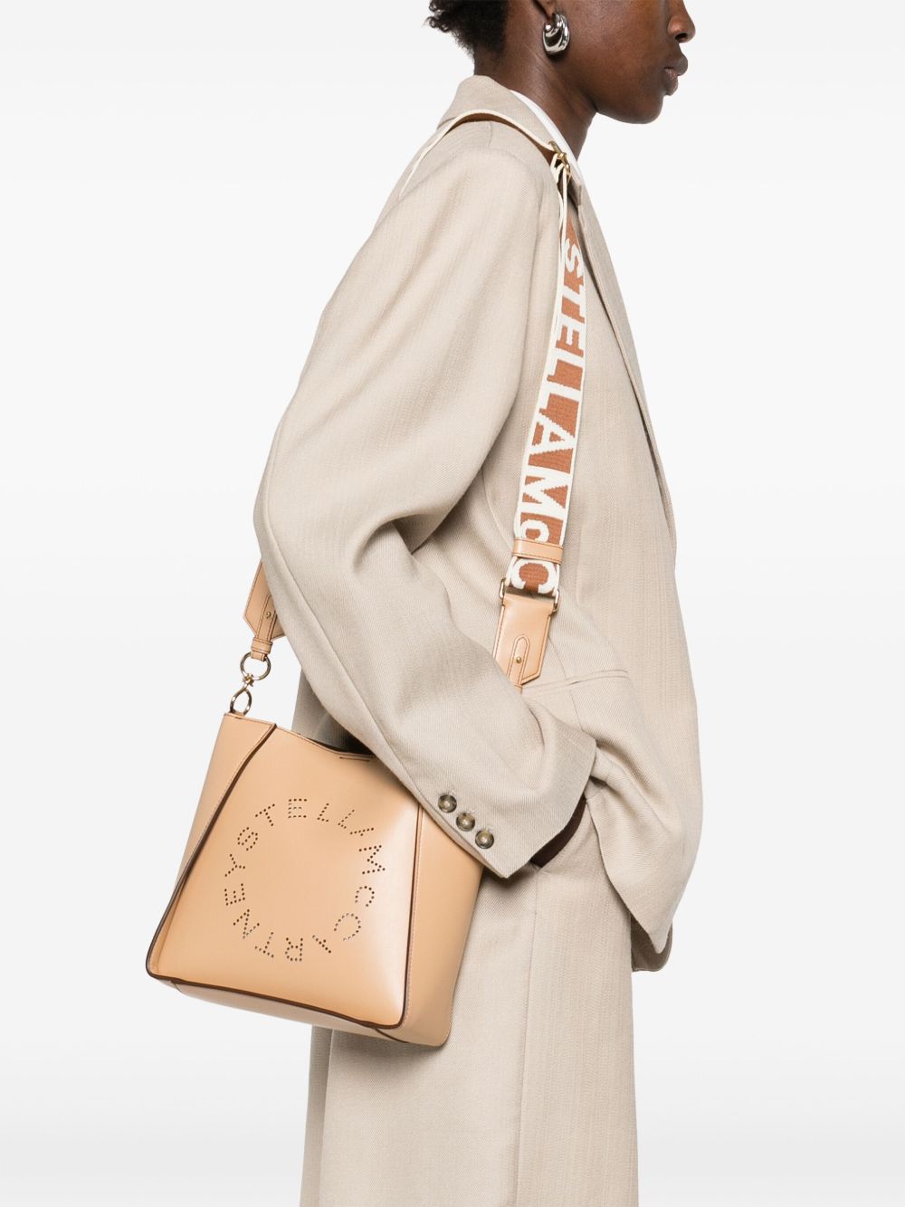 Stella McCartney logo mini crossbody bag