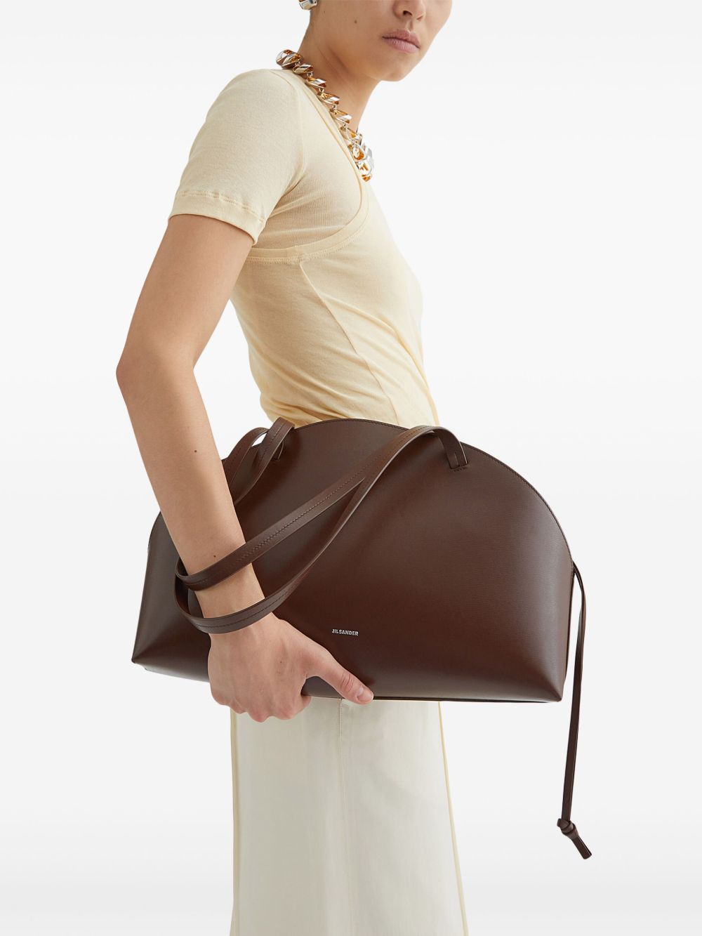 Чанти Jil Sander.. Бордо