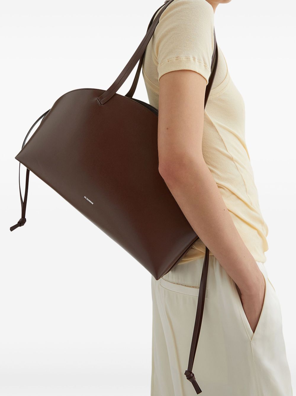 Чанти Jil Sander.. Бордо