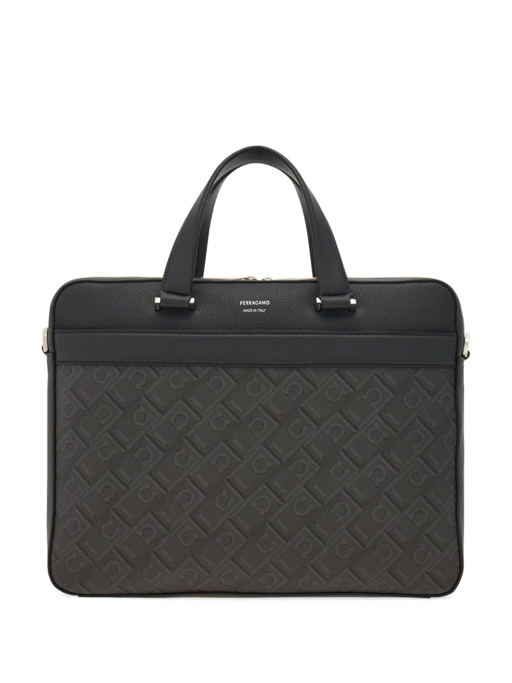 Кожено куфарче с лого на Ferragamo