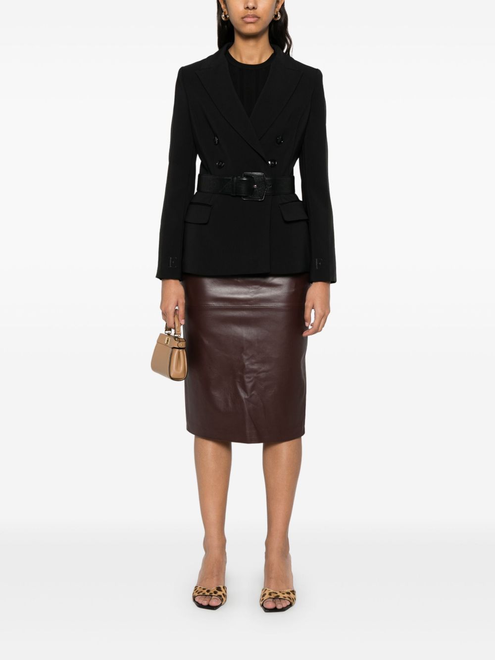 Двуредно сако Elisabetta Franchi