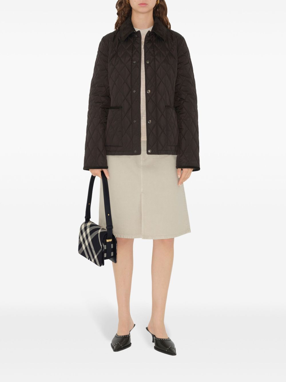 Кафяви якета Burberry