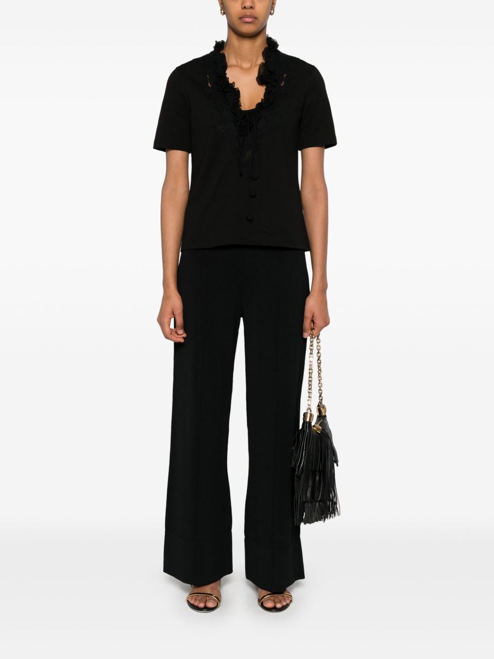 Ermanno Scervino T-shirts and Polos Black