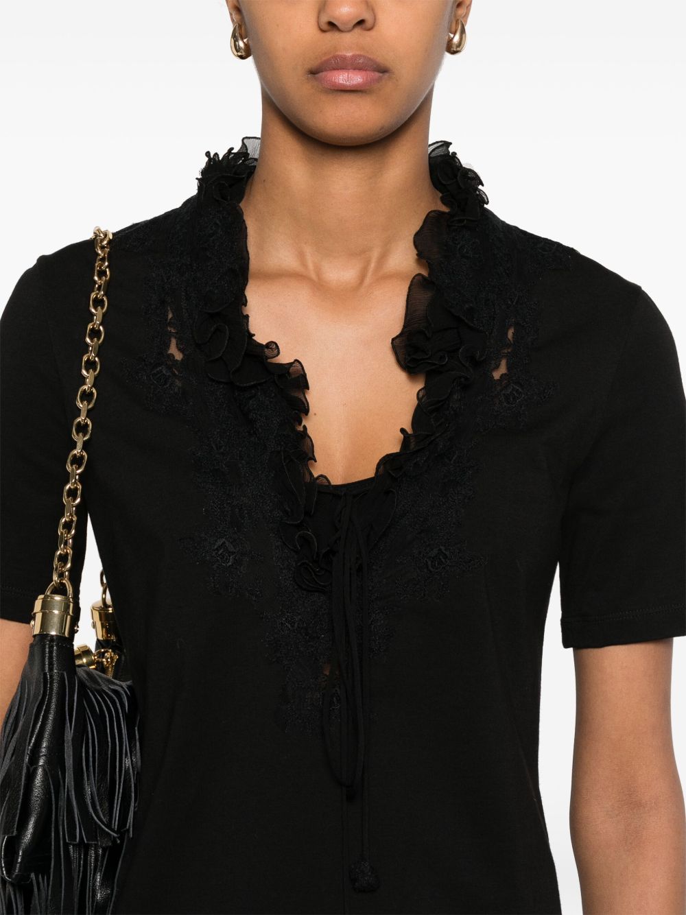 Ermanno Scervino T-shirts and Polos Black