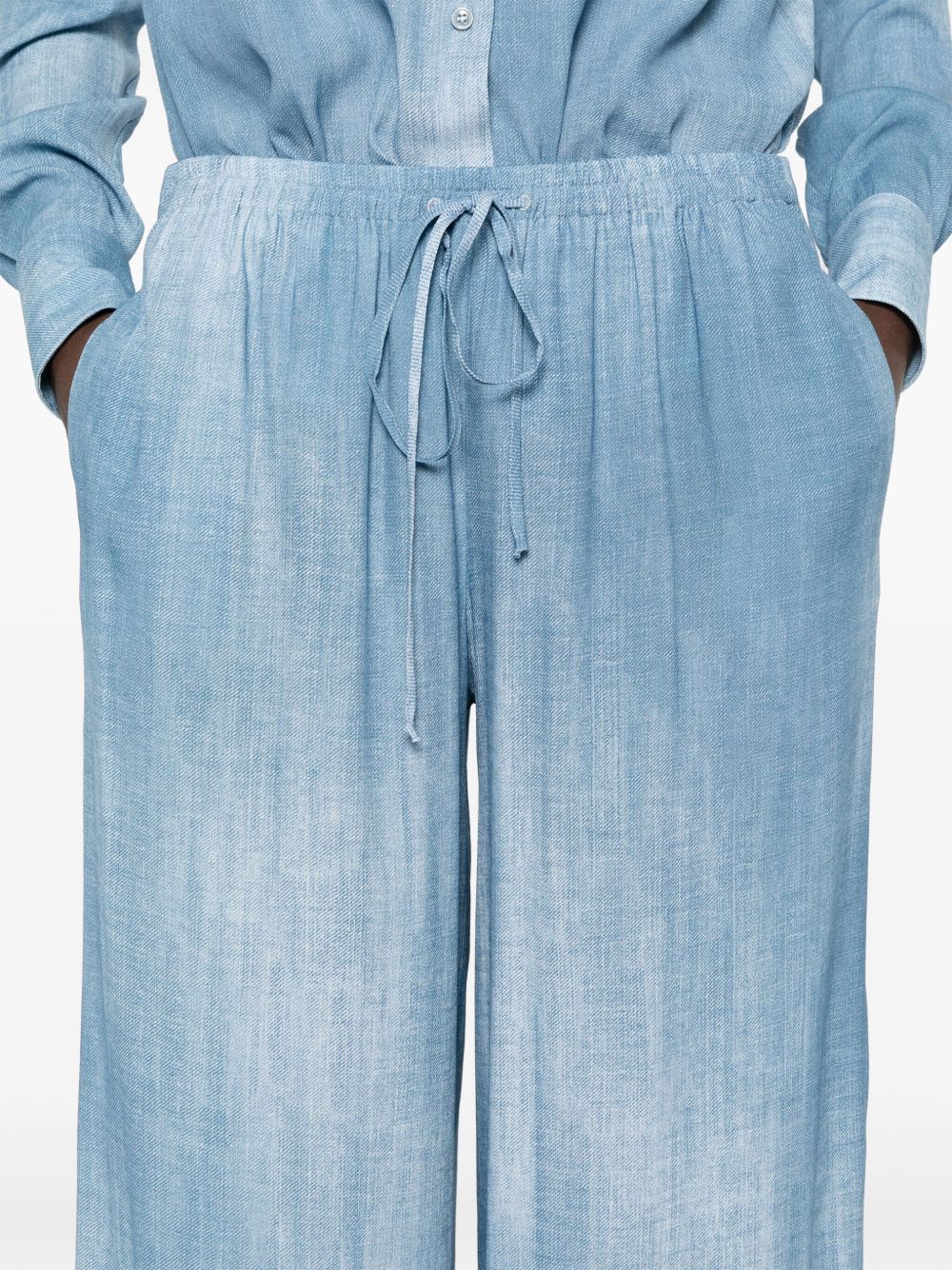 Ermanno Scervino Trousers Clear Blue