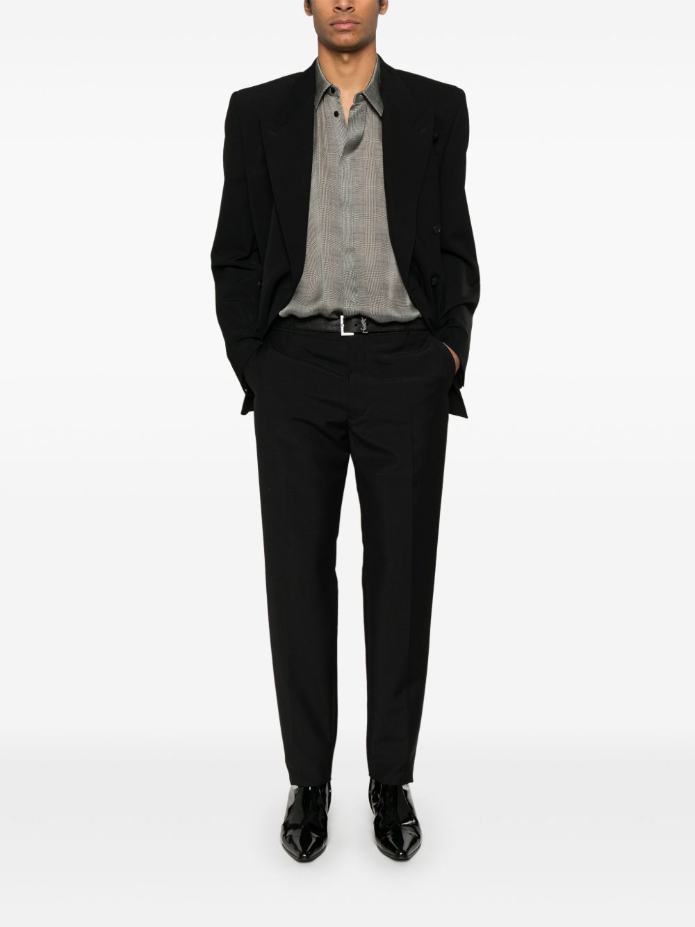 Saint Laurent Shirts Grey