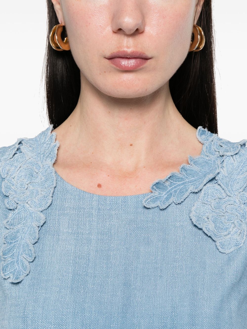 Ermanno Scervino Dresses Clear Blue