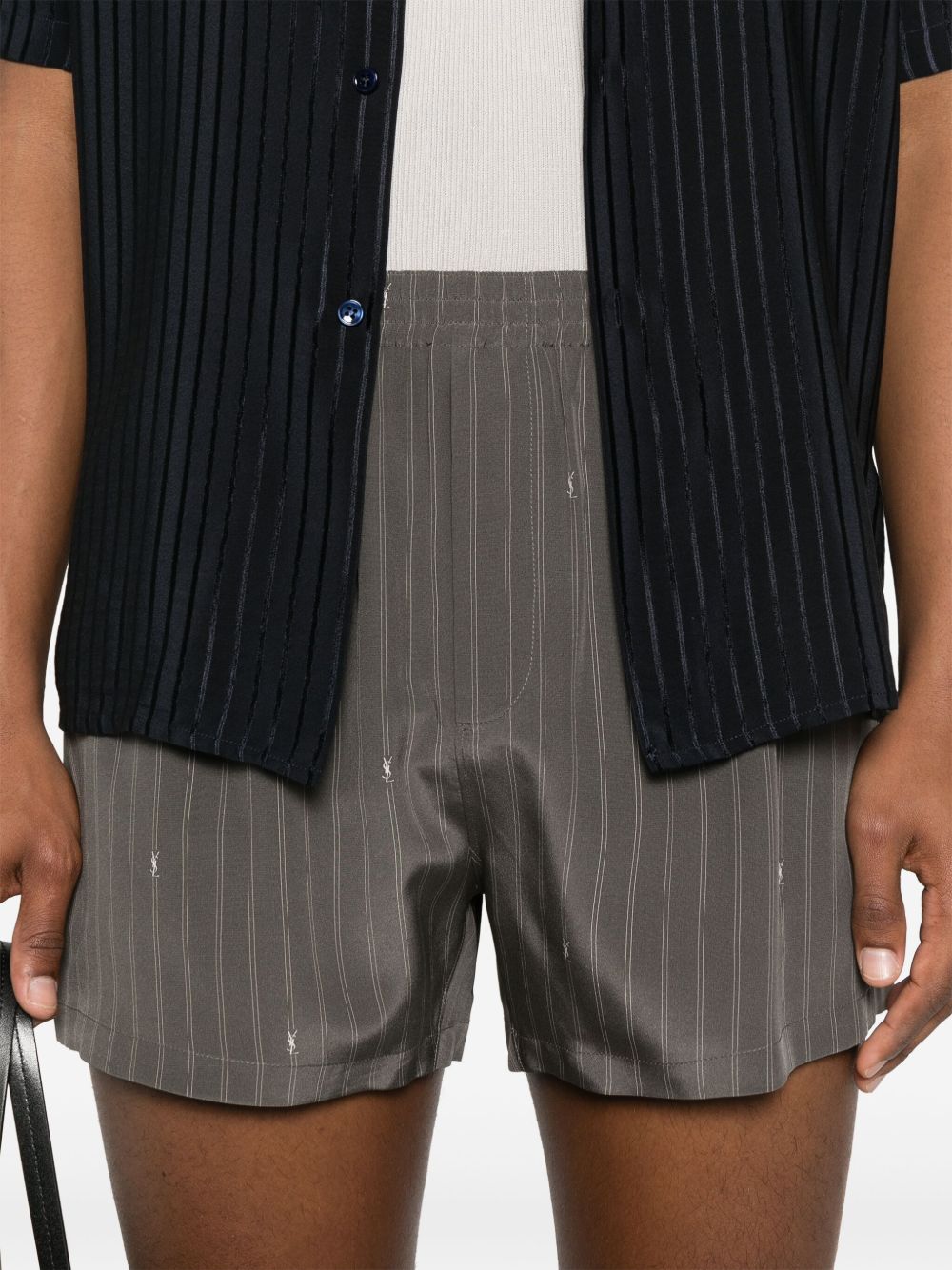 Saint Laurent Shorts Grey