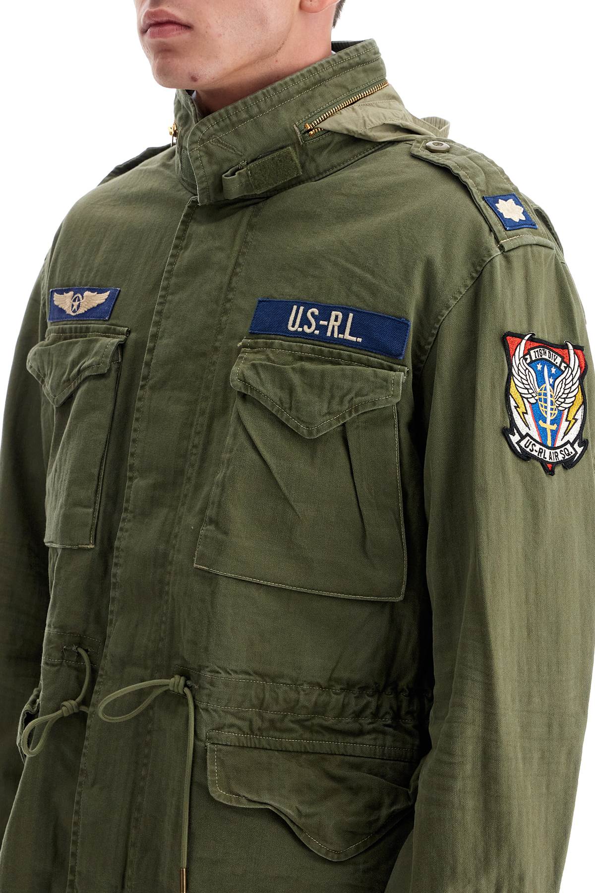 Военно яке с рилен мотив Polo Ralph Lauren