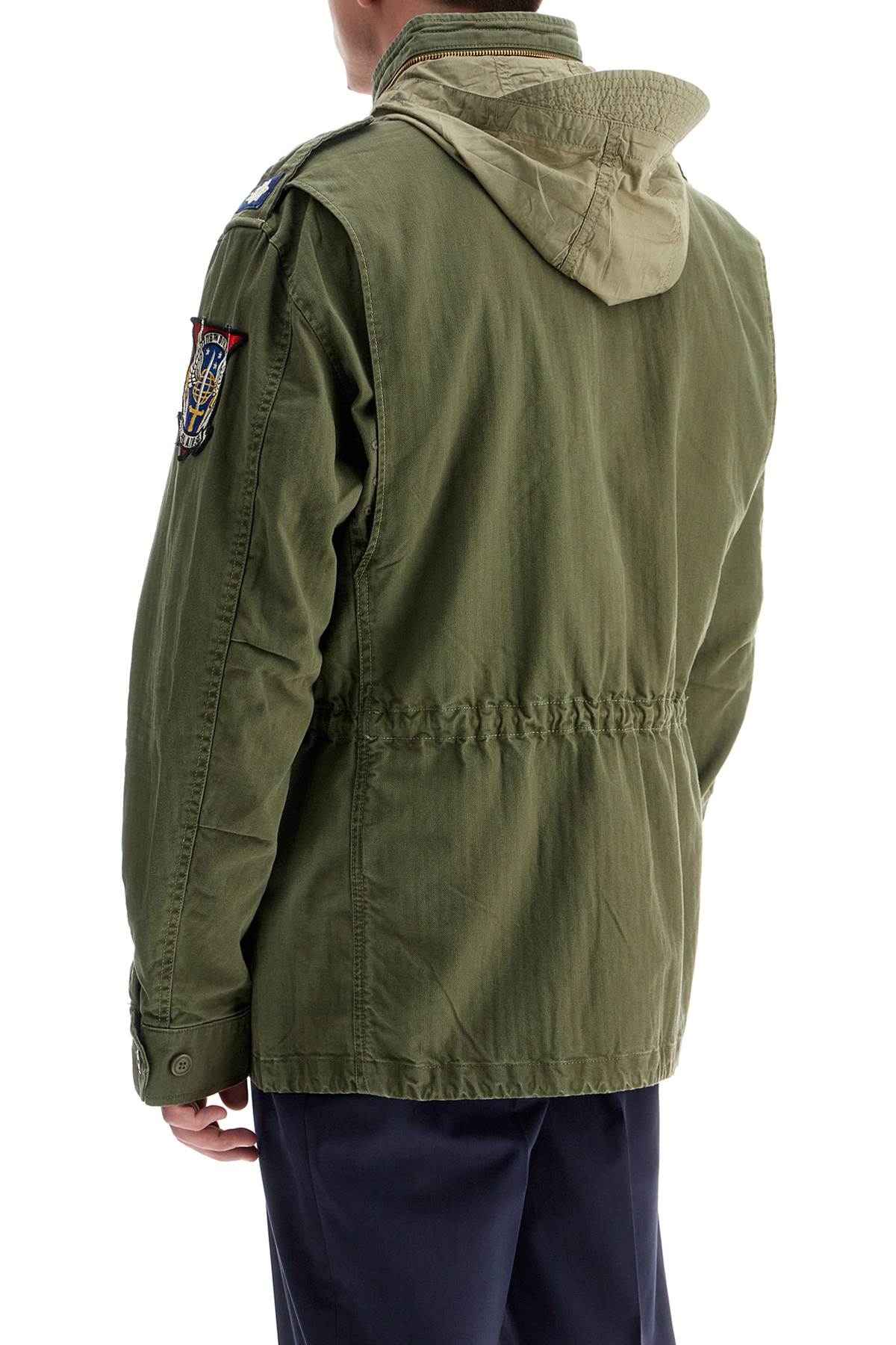 Военно яке с рилен мотив Polo Ralph Lauren