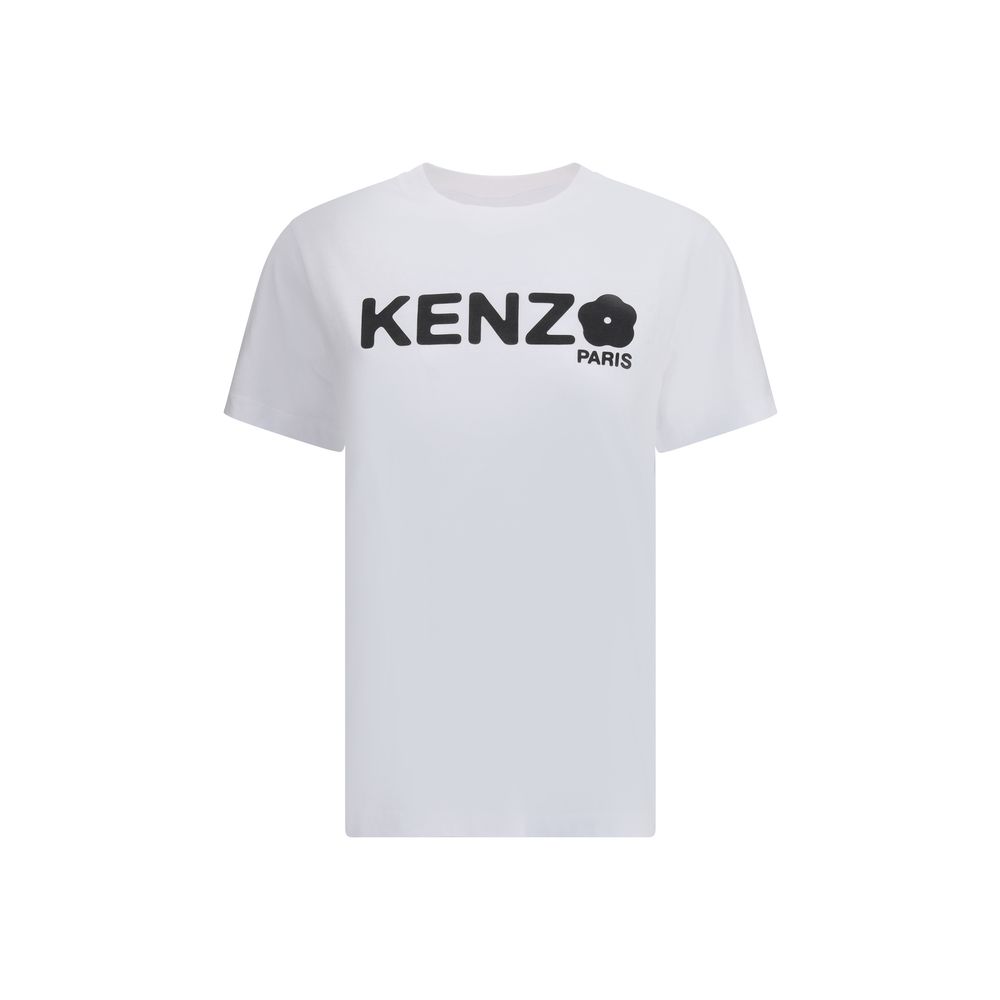 Бела памучна тениска Kenzo