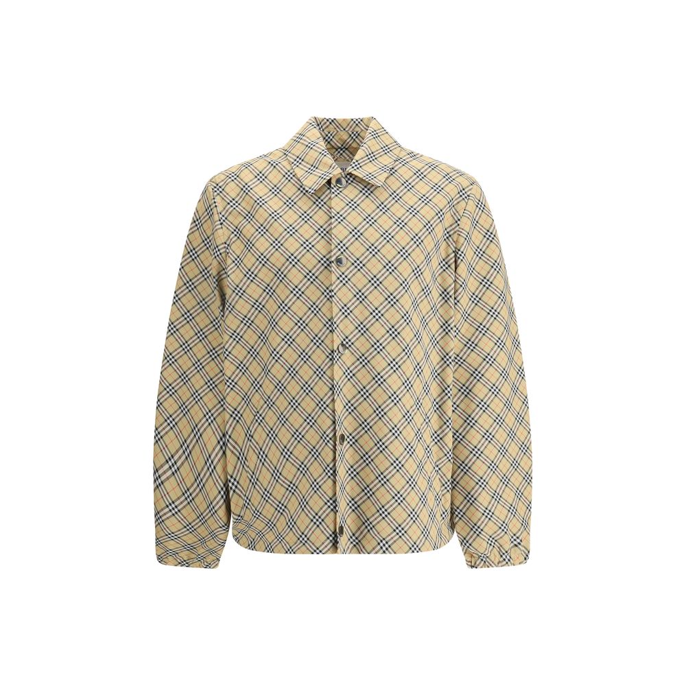Бежеви полиестерни якета и палта на Burberry