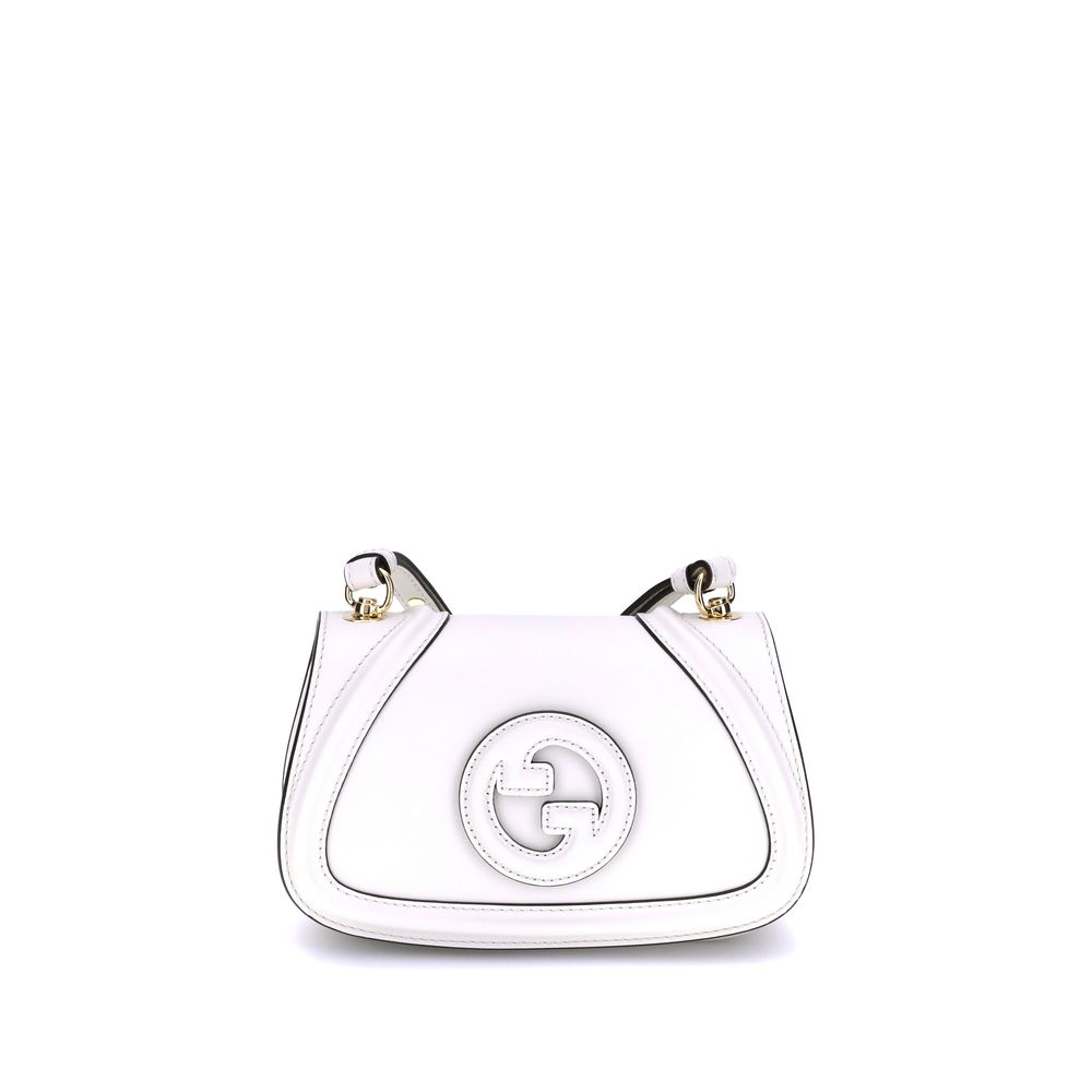 Чанта Bos Taurus от бяла телешка кожа на Gucci