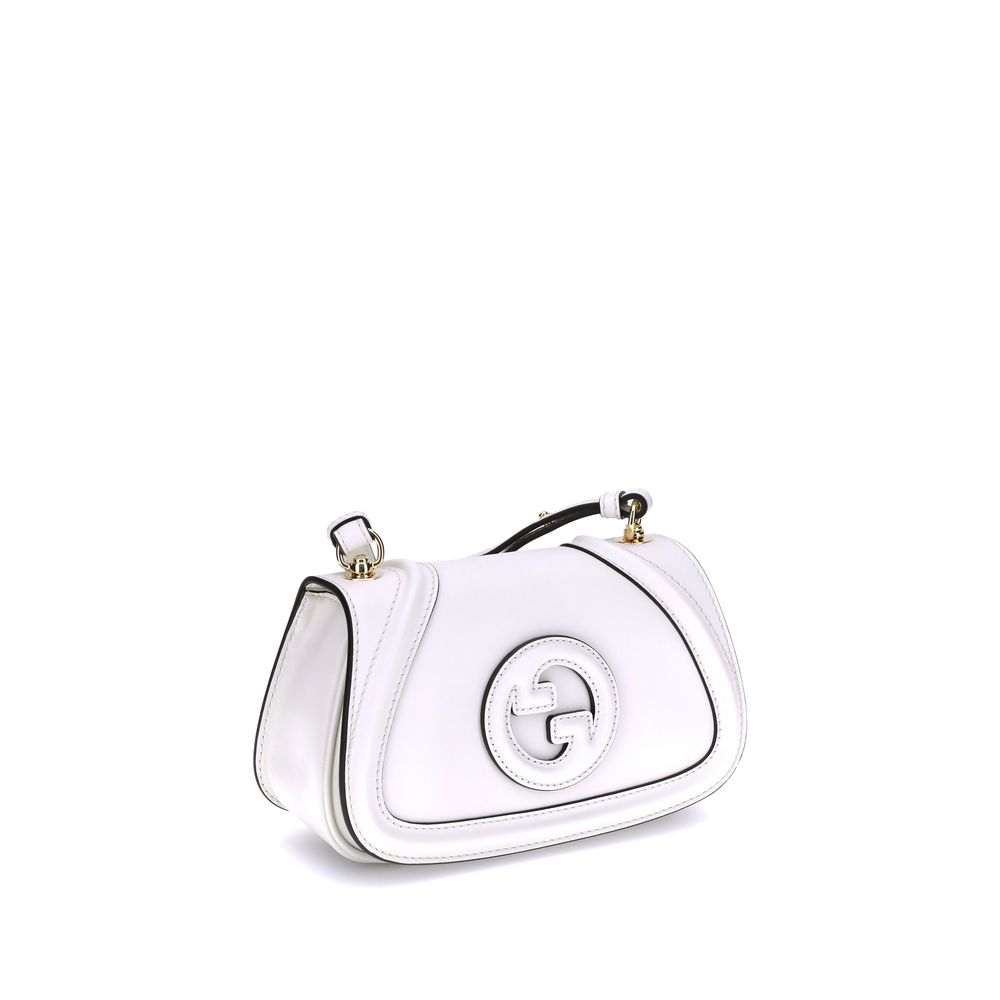 Чанта Bos Taurus от бяла телешка кожа на Gucci