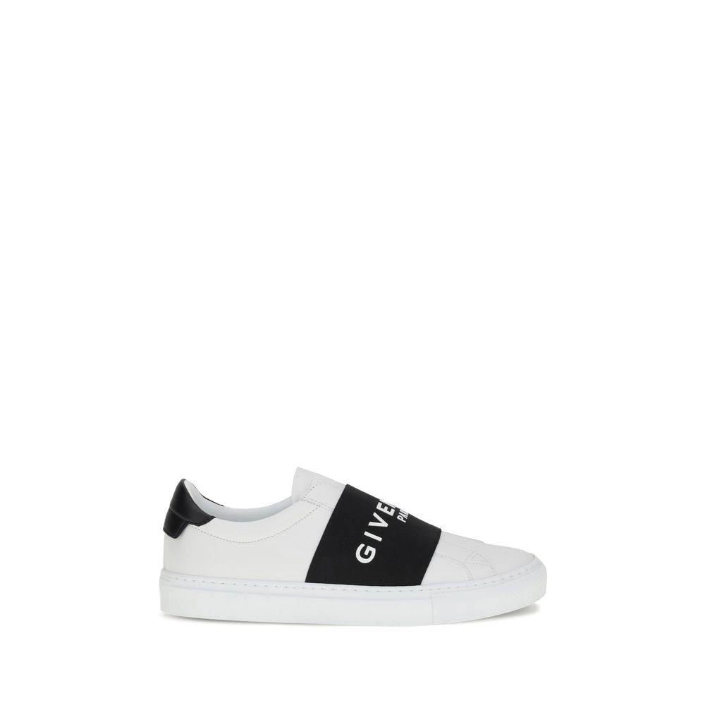 Бели кецове от телешка кожа Givenchy, модел Bos Taurus.