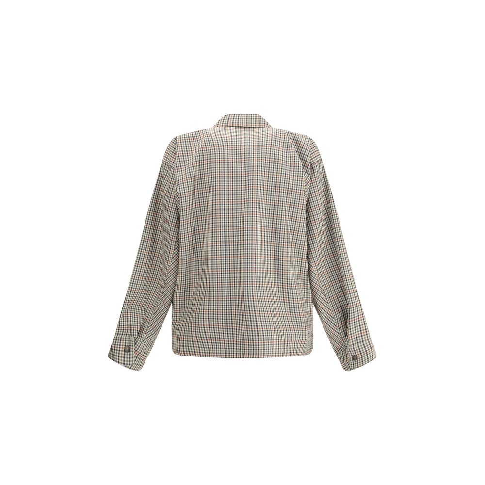 Многоцветно памучно палто Balenciaga