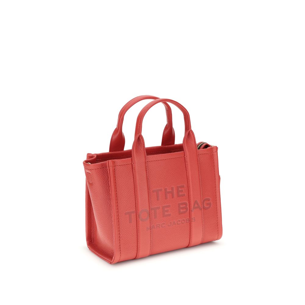 Чанта Marc Jacobs от червена телешка кожа, модел Bos Taurus