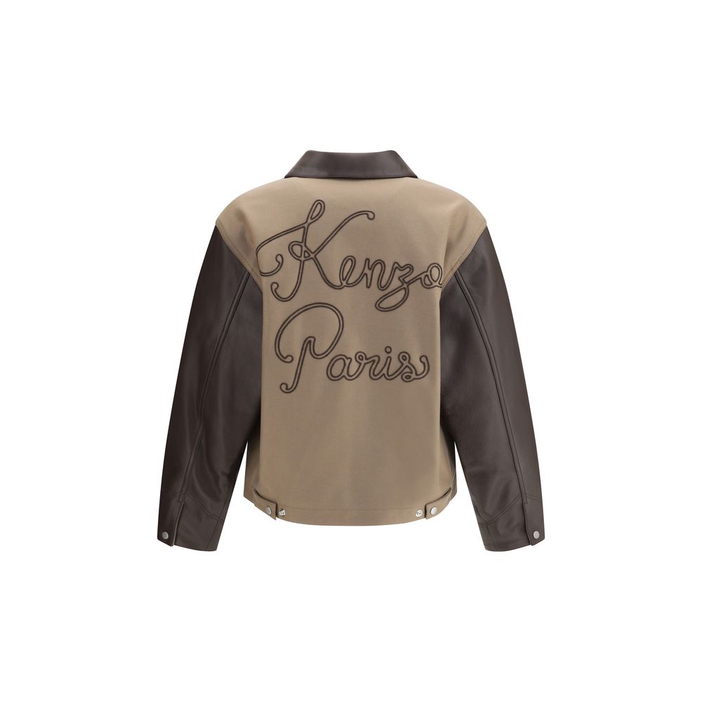 Кадифено яке Kenzo в кафяво