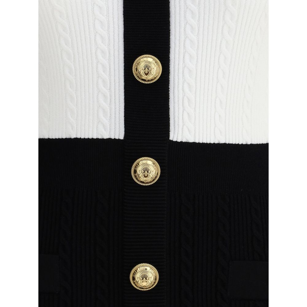 Balmain Multicolor Viscose Casual Dress