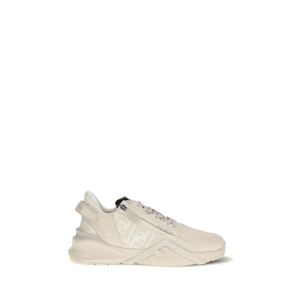 Fendi Cream Rubber Athletic Sneakers