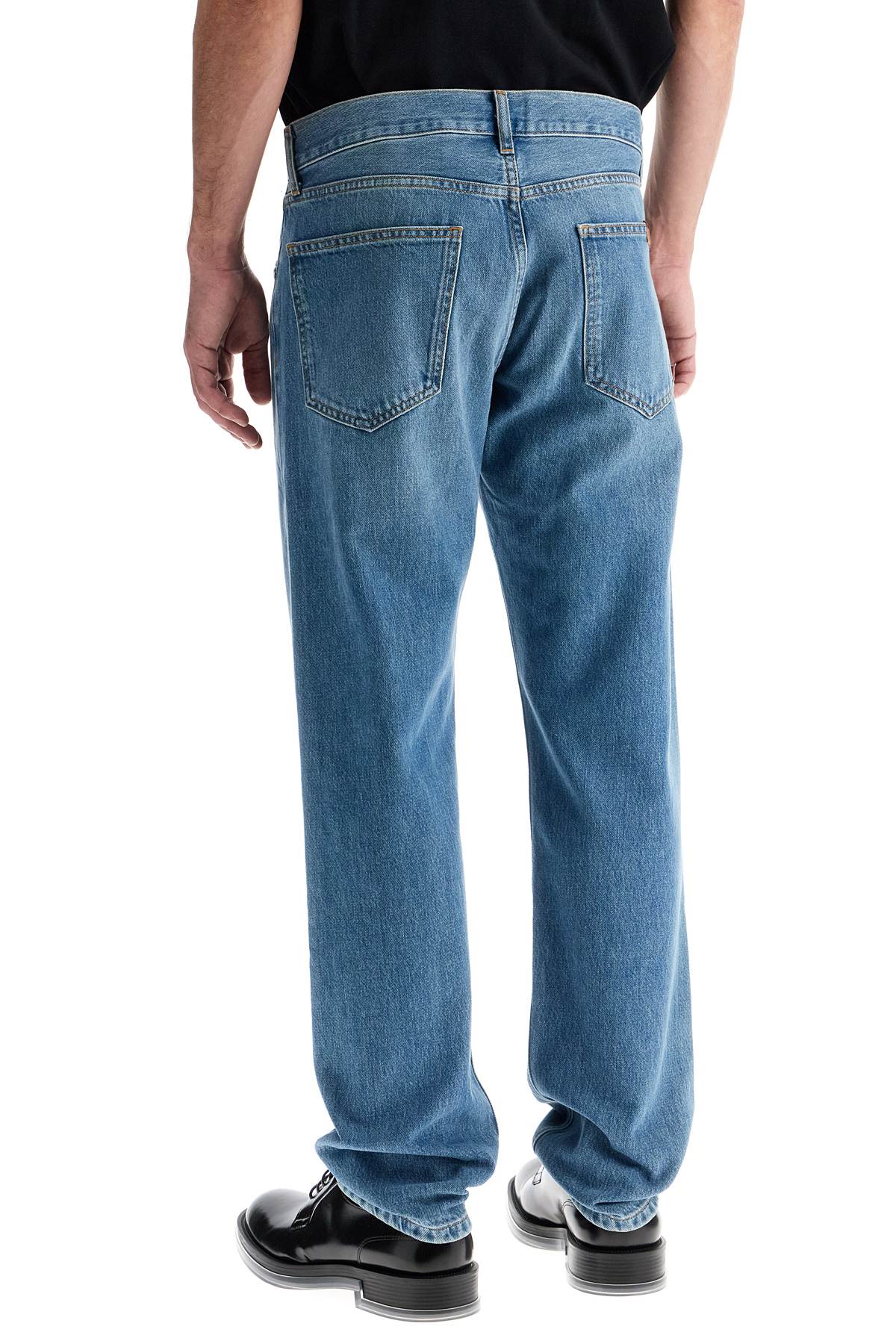Дънки Moschino slim fit за стил