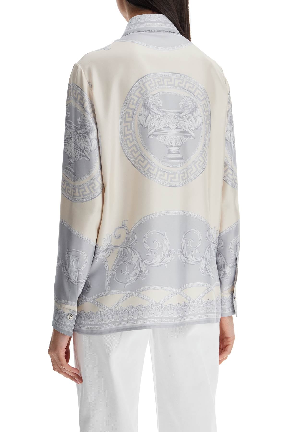 Копринена риза Versace - кройката на боговете
