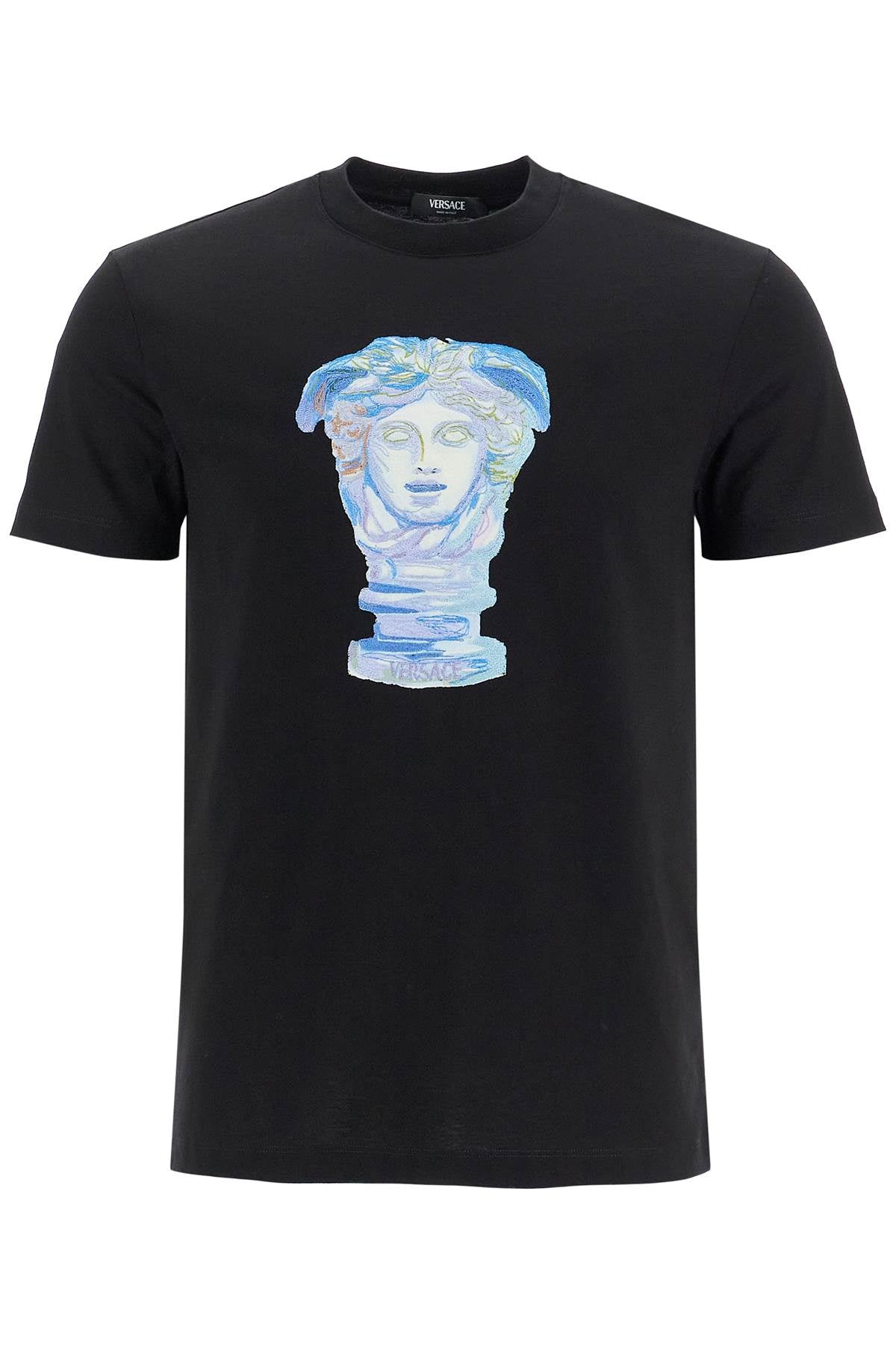 Бродирана тениска Versace „Медуза галерия“