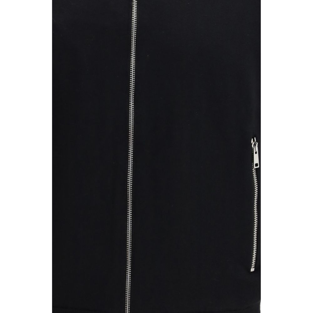 Черен полар бомбър Prada