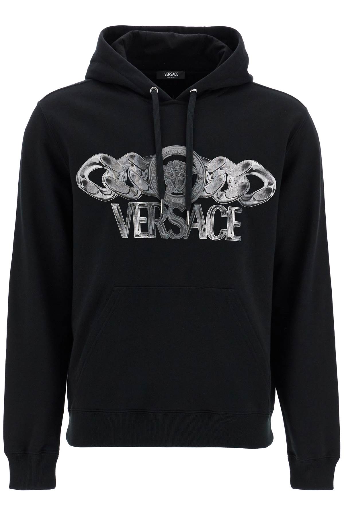 Суитшърт с качулка Versace с медуза