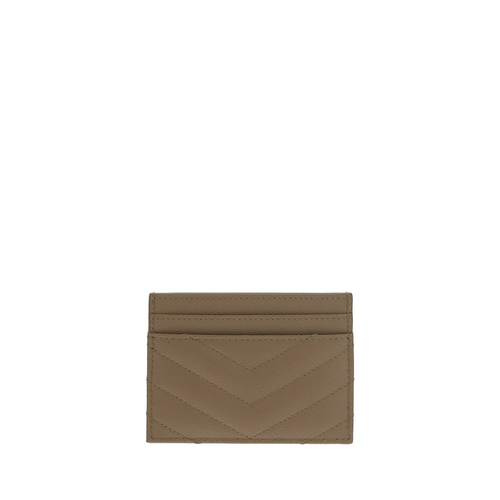 Saint Laurent Brown Calf Leather Bos Taurus Wallet