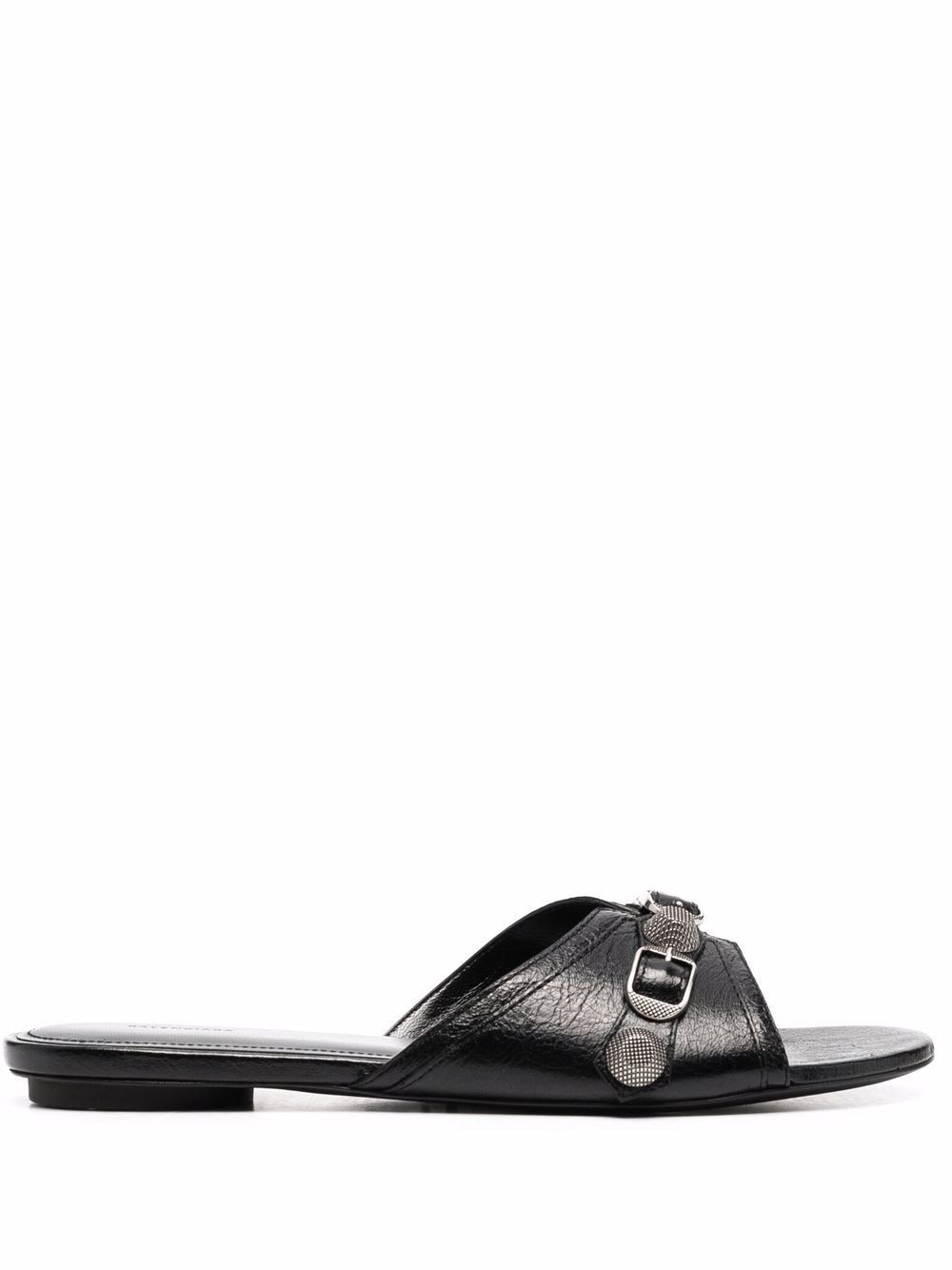 Кожени сандали Balenciaga Cagole