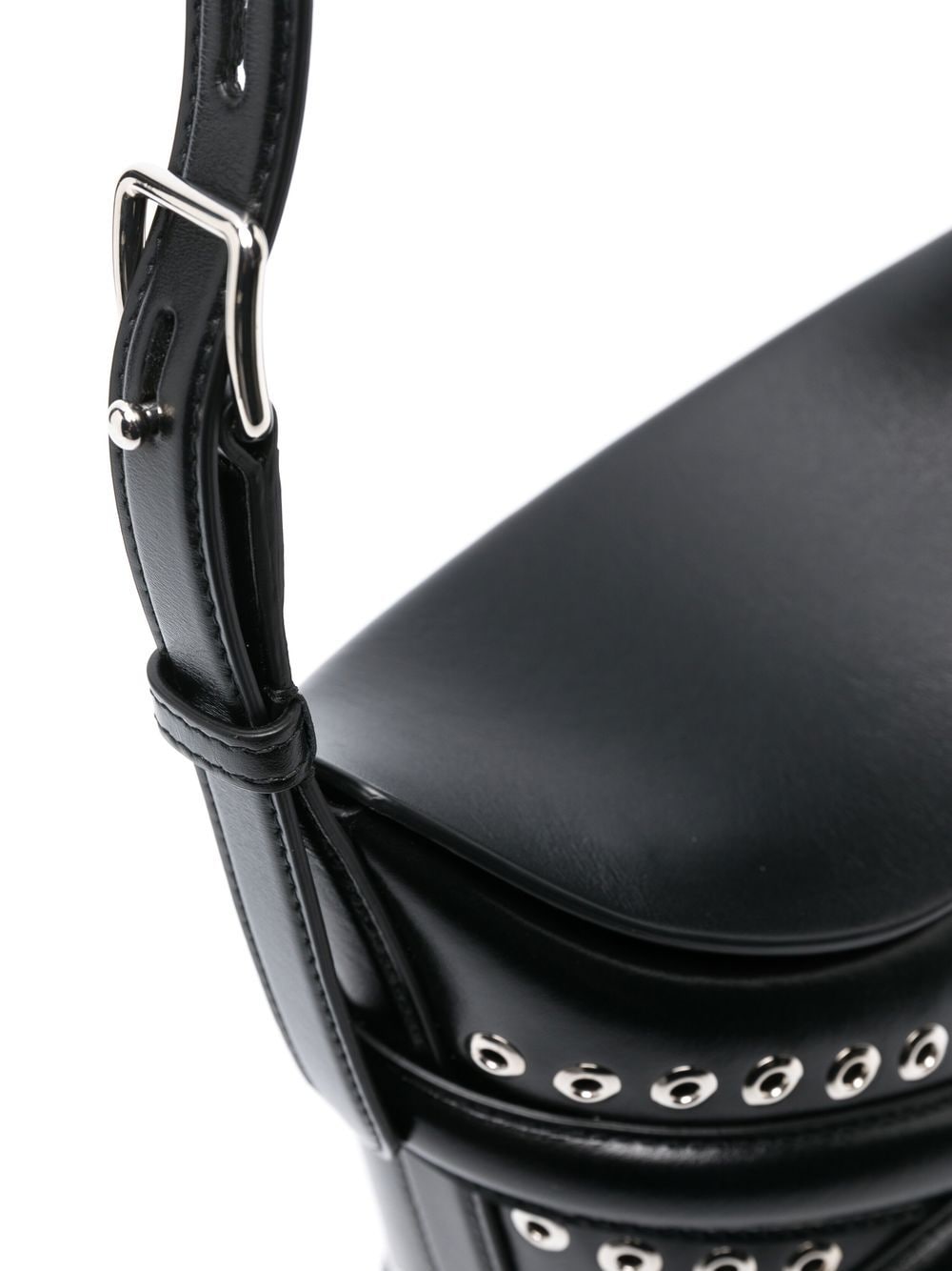 Alexander McQueen The Curve Studded Crossbody Bag