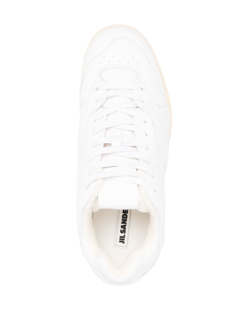 Бели маратонки Jil Sander