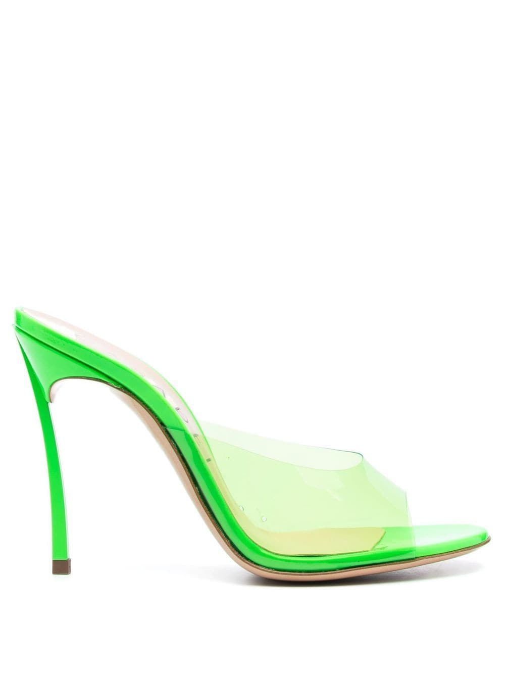 Сандали Casadei зелени