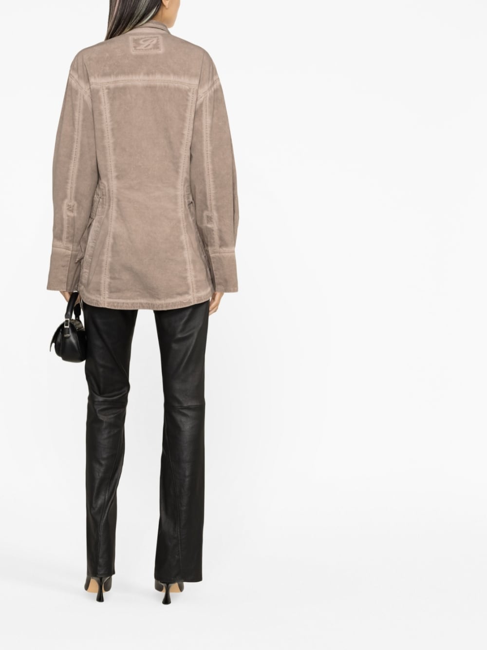 Кафяви палта Blumarine
