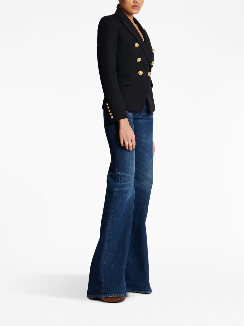 Якета Balmain черни