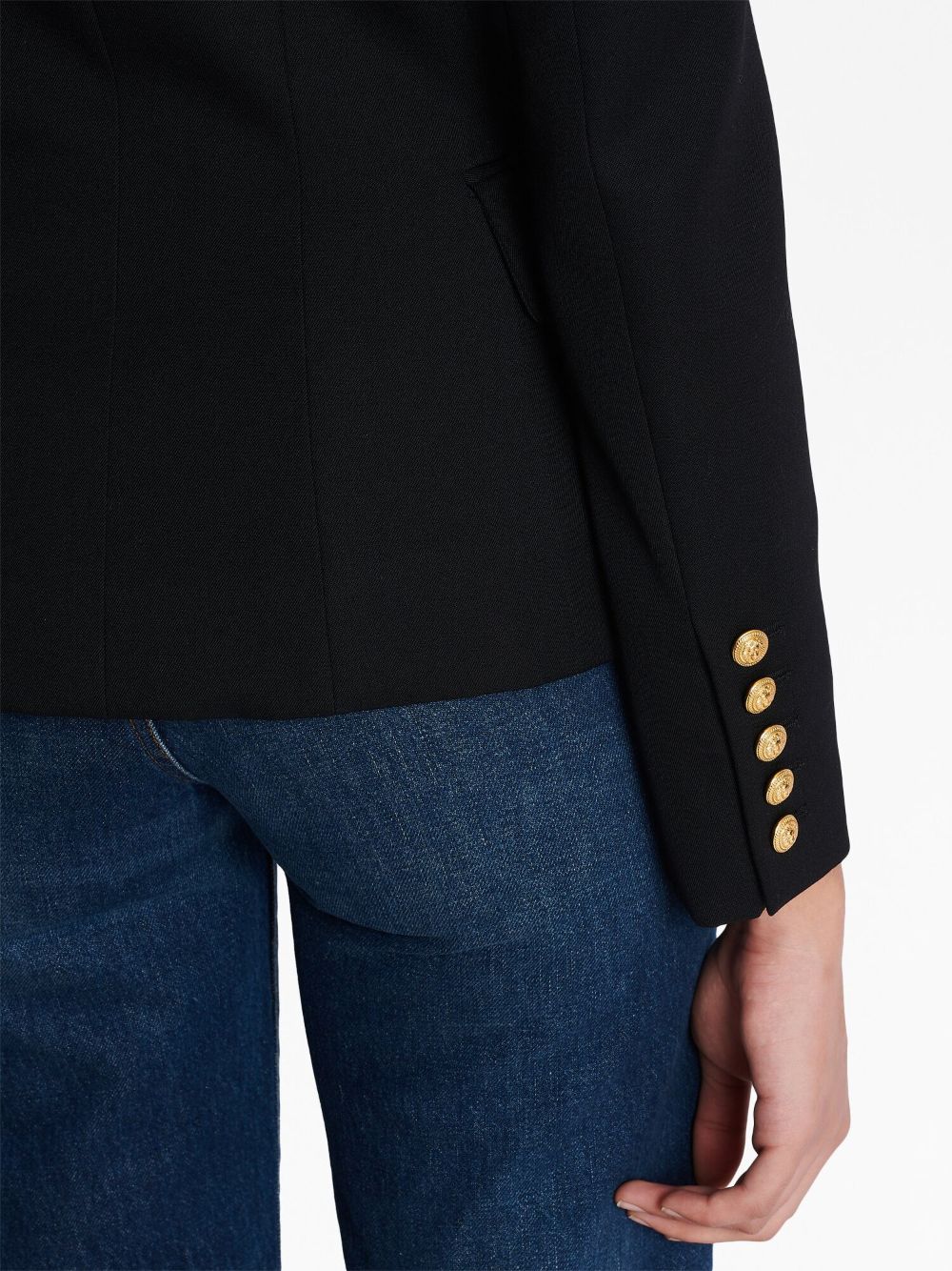 Якета Balmain черни