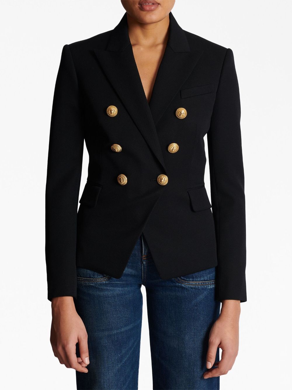 Якета Balmain черни