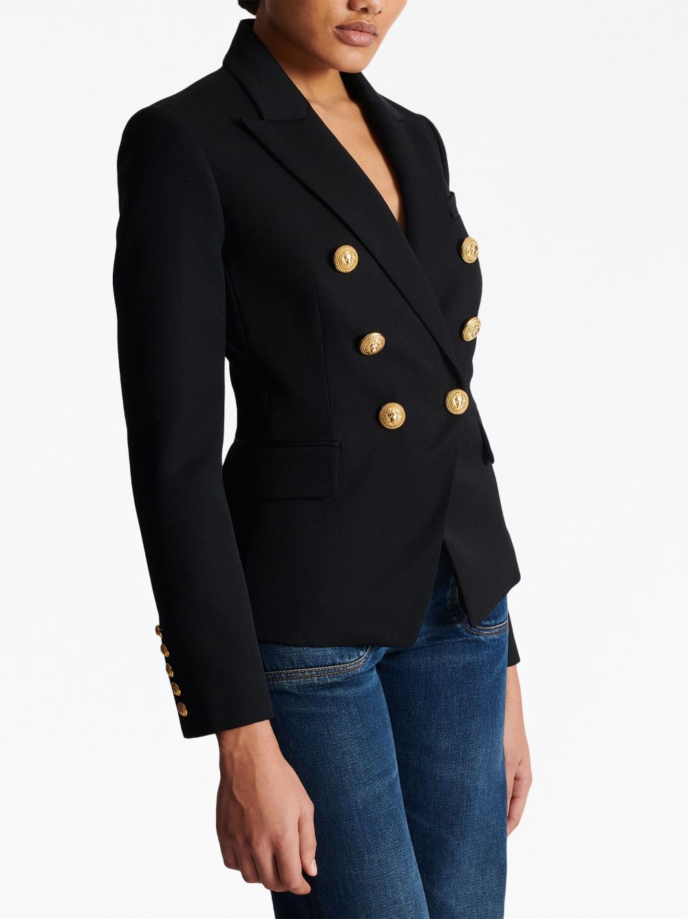 Якета Balmain черни