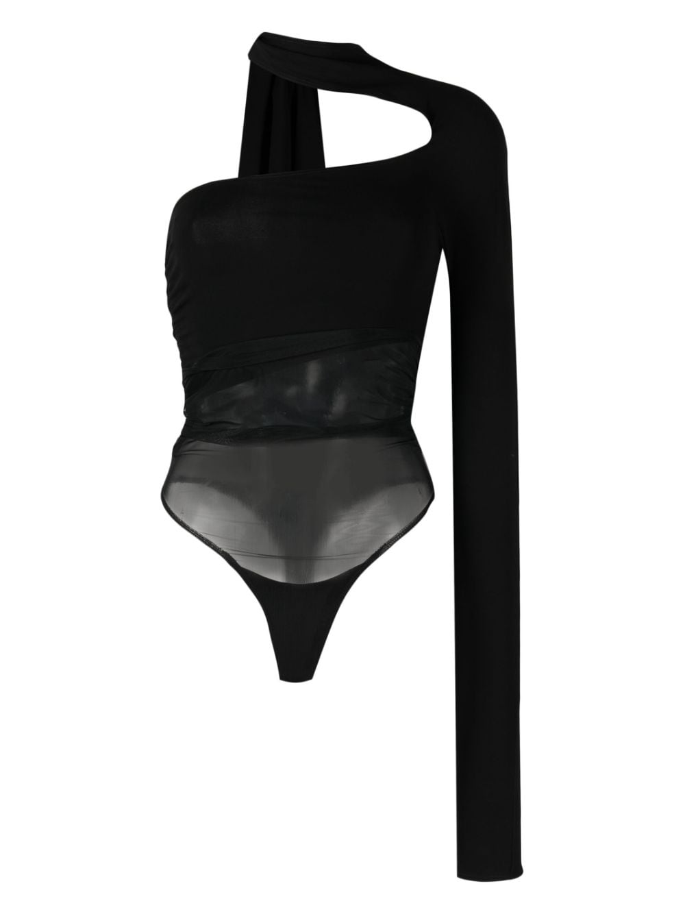 Топ MUGLER черен
