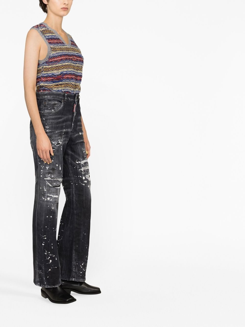 Черни дънки Dsquared2